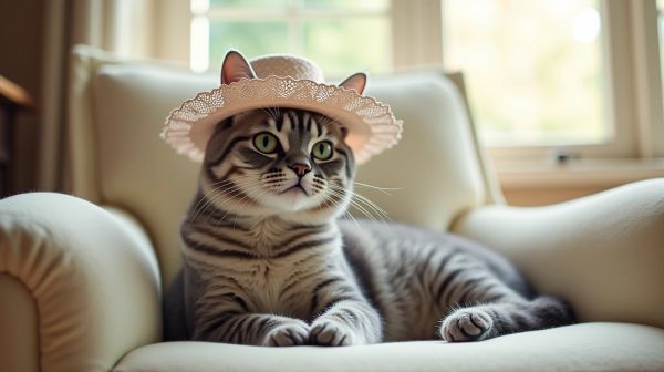 Pourquoi un chapeau pour chat est plus qu'un simple accessoire